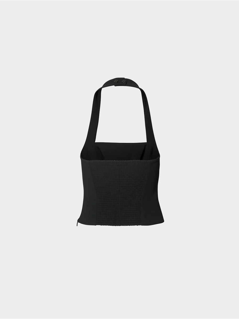 Aritzia Black Whisper Halter Top - Crepette Medium - Picture 7 of 8